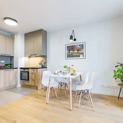 Аренда стильной 2-комнатной квартиры, 42 м², во Вроцлаве, Польша